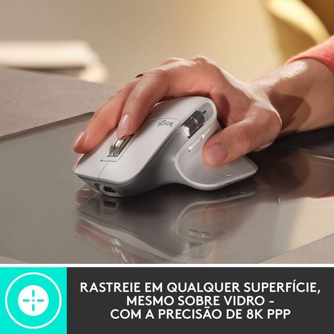 Rato &Oacute;ptico Logitech MX Master 3S Advanced Bluetooth Edition 8000DPI Graphite image number 1
