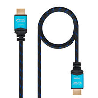 Cabo HDMI V2.0 4K@60Hz 18Gbps Nanocable A M/M 2 M Premium Preto