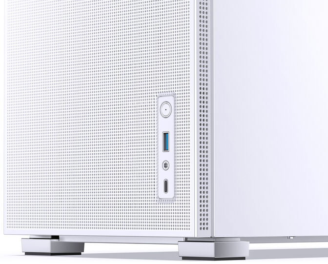 Caixa Micro-ATX Jonsbo D31 MESH Vidro Temperado Branco image number 8