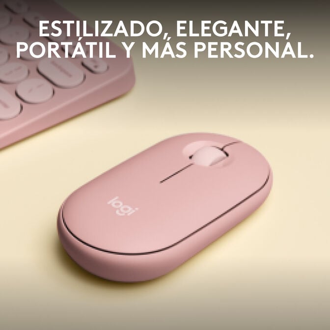 Rato Logitech Pebble 2 M350s Bluetooth Tonal Rose image number 11