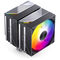 Cooler CPU Jonsbo CA80 ARGB Preto - 2x 120mm