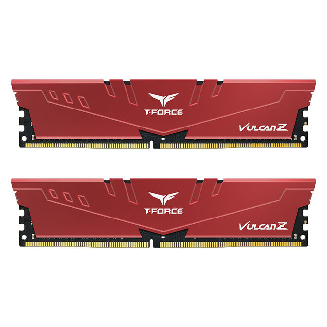 Team Group Kit 64GB (2 x 32GB) DDR4 3600MHz Vulcan Z Red CL18 image number 0