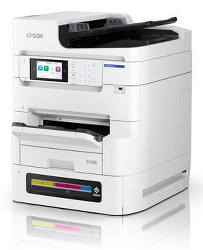 Impressora Impressora Multifun&ccedil;&otilde;es a Laser a Jato de Tinta Epson WorkForce Pro EM-C8101RDWF Wi-Fi image number 4