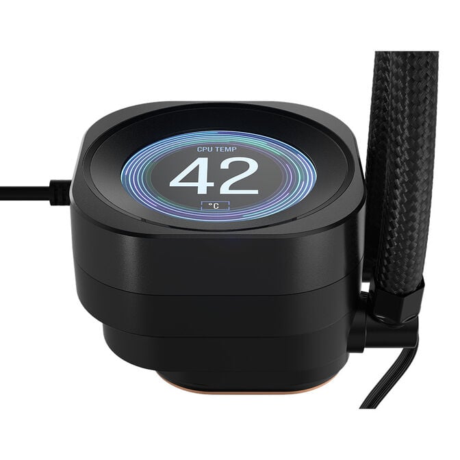 Water Cooler CPU Corsair NAUTILUS RS LCD 360mm Preto image number 4