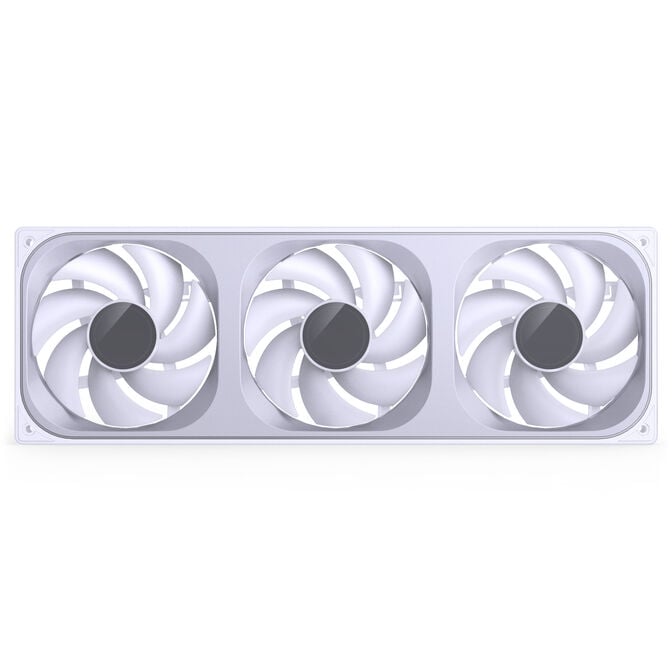Ventoinha Jonsbo ZB-360  RGB Single-Frame Brancas - Tripla Ventoinha 120mm ( 360mm ) image number 7