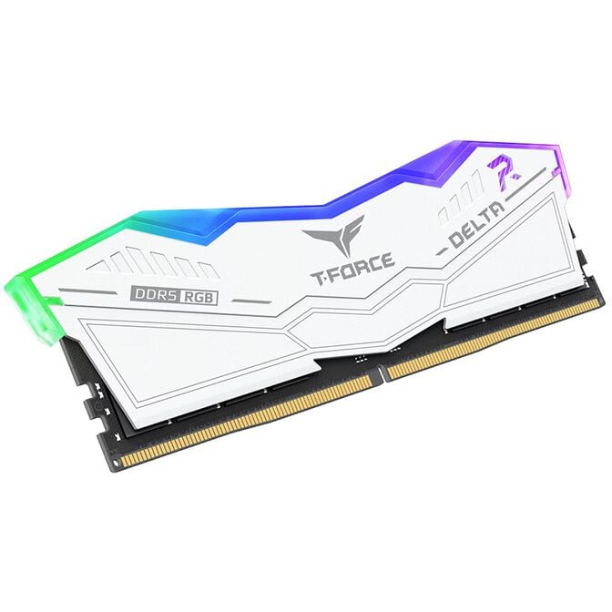 Team Group Kit 64GB (2 x 32GB) DDR5 6000MHz Delta RGB Branco CL30 image number 3