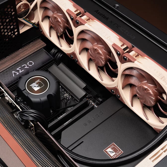 Water Cooler CPU AIO Noctua NL-LC1-36 - 360mm image number 2