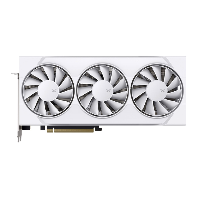 Gr&aacute;fica XFX Radeon RX 9060 XT Swift OC Gaming White Triple Fan 16GB GDDR6 image number 1