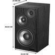 Colunas Edifier R2750DB MKII Hi-Fi Studio 2.0 144W RMS Pretas image number null