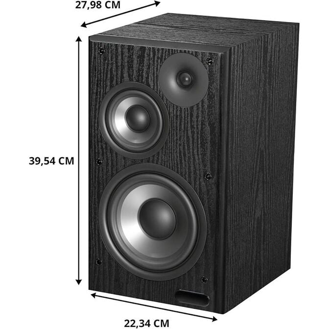 Colunas Edifier R2750DB MKII Hi-Fi Studio 2.0 144W RMS Pretas image number 2