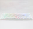 Teclado Mec&aacute;nico Ducky Zero 6108 100% Pure White RGB Wireless MX2A-Brown (ES) image number null