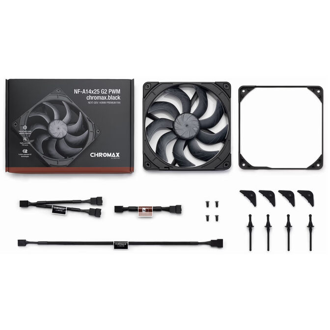Ventoinha Noctua NF-A14 G2 PWM Chromax LCP 140mm image number 7