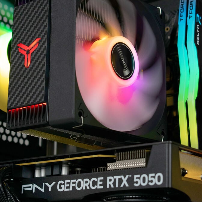 Computador AURA Gamer-PC Intel i5 12400F 16GB DDR4 500GB RTX 5050 WiFi W11 image number 3