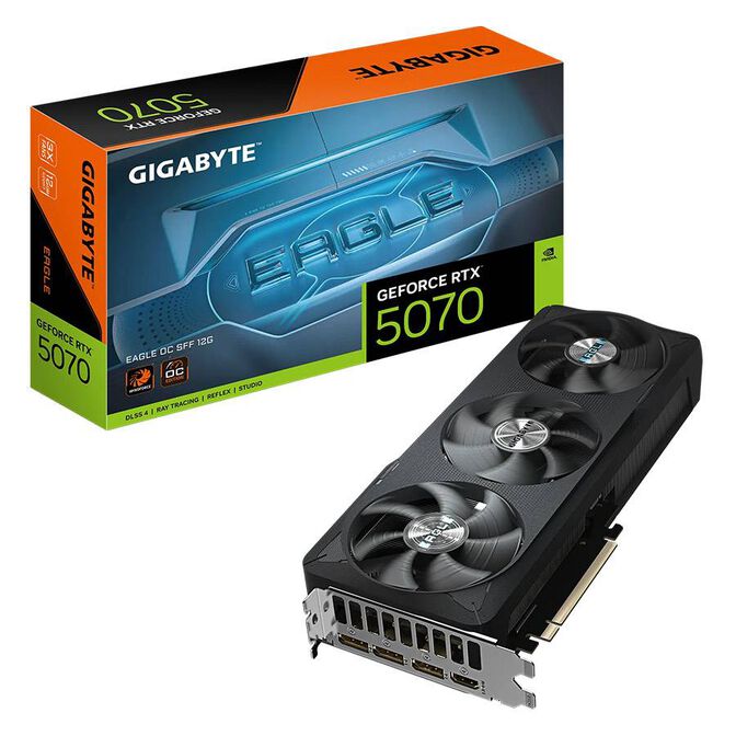 Gr&aacute;fica Gigabyte GeForce&reg; RTX 5070 Eagle OC 12GB GDDR7 DLSS4 Bonus