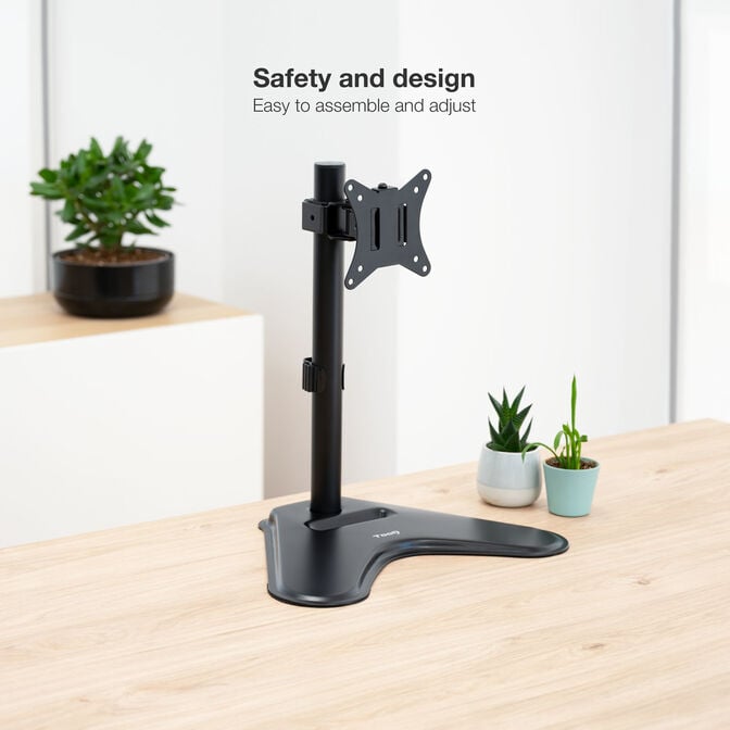 Suporte de Mesa Tabletop Tooq Tilt e Altura Ajust&aacute;vel 17" a 32" Max. 9kg Preto image number 8
