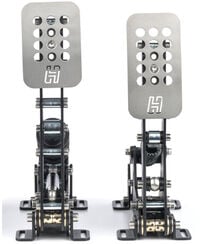 Pedais Heusinkveld Ultimate+ - 2 Pedais ( Acelerador + Trav&atilde;o ) - Preto