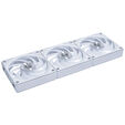 Ventoinha Lian Li UNI FAN CL120 FLEX Wireless RGB Reverse Blade PWM Branco 120mm image number null