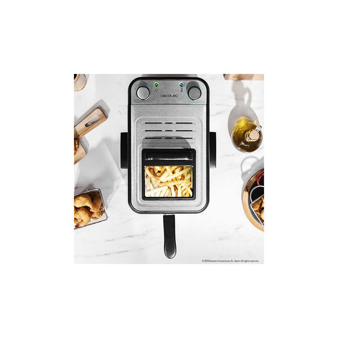 Fritadeira a &Oacute;leo Cecotec CleanFry Infinity 3000 3L 2400W image number 7