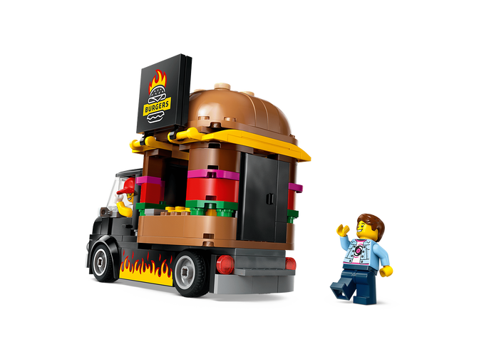 LEGO City: Cami&atilde;o de Hamb&uacute;rgueres, 194 Pe&ccedil;as (60404) image number 3