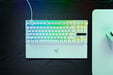 Teclado Razer Huntsman V3 Pro TKL 8KHz White Ed. (US) image number null