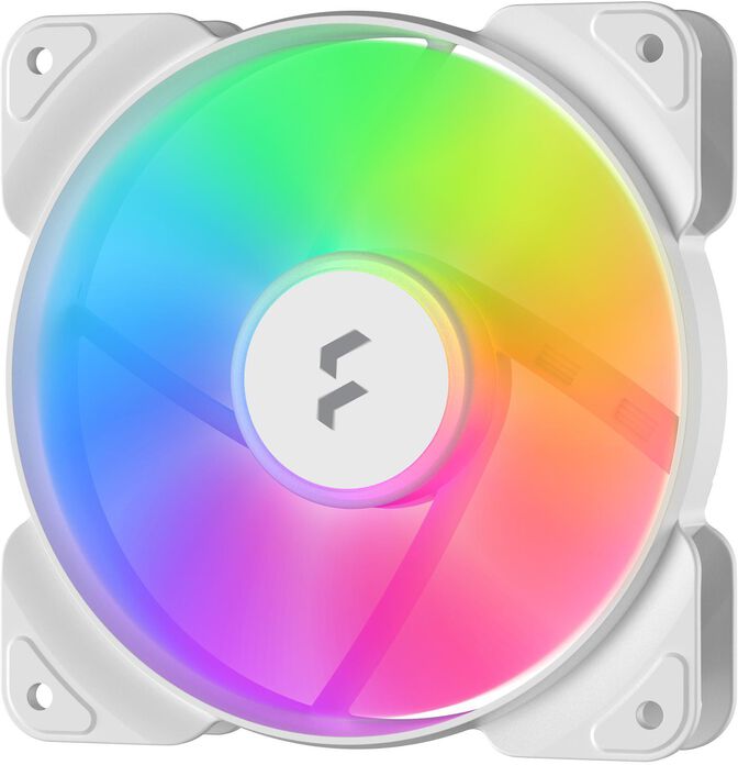 Ventoinha Fractal Design Aspect 12 120mm PWM RGB Branca image number 1