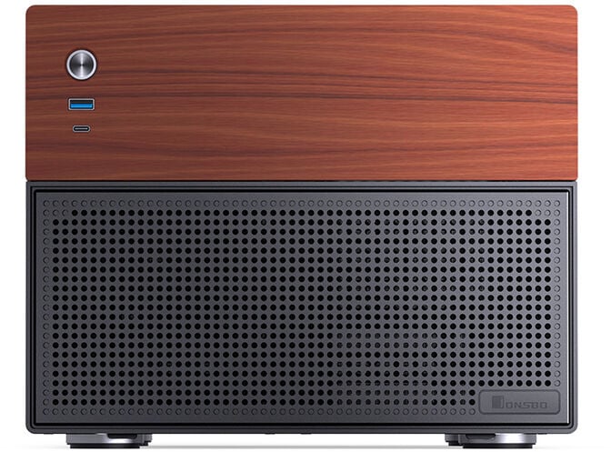 Caixa Mini-ITX Jonsbo N4 Preto image number 1