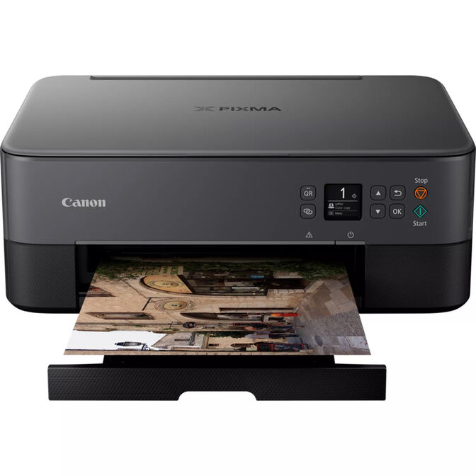 Impressora Multifun&ccedil;&otilde;es a Jato de Tinta Canon PIXMA TS5350i Wi-Fi Preto image number 2