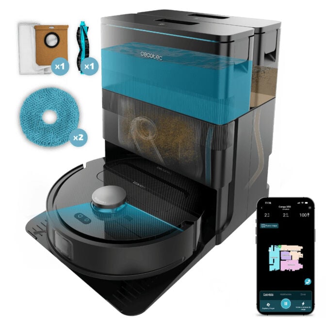 Aspirador Rob&ocirc; Cecotec Conga X50 image number 0