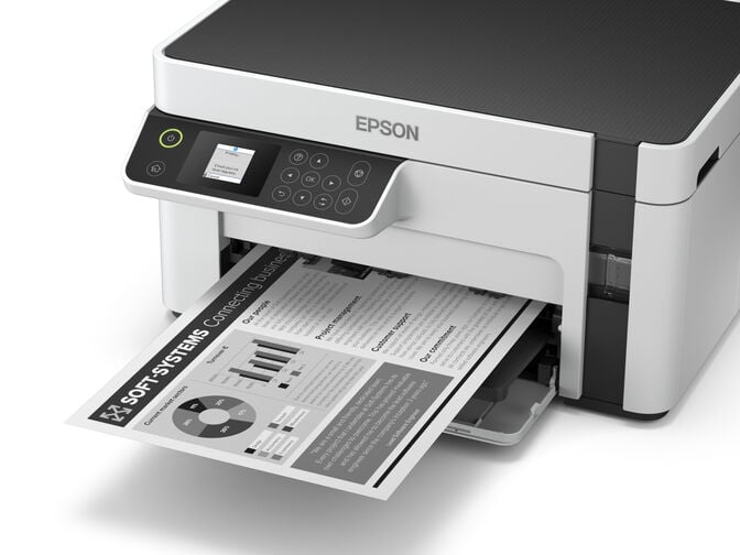 Impressora Multifun&ccedil;&otilde;es a Jato de Tinta Epson EcoTank ET-M2120 Monocrom&aacute;tica Wi-Fi image number 12