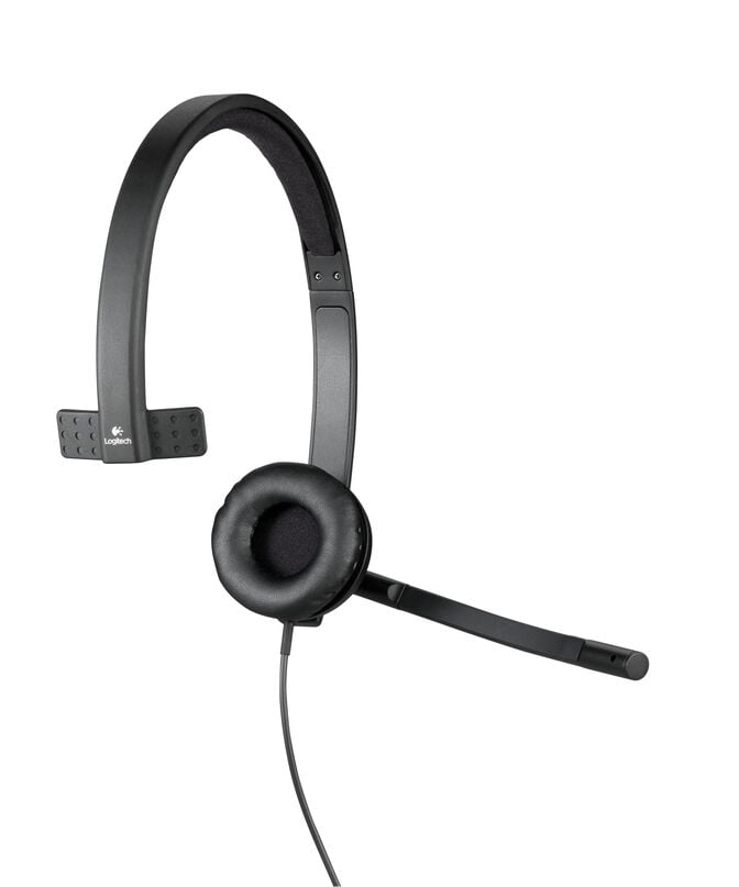 Headset Logitech H570e Mono USB Preto image number 2