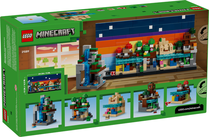 LEGO Minecraft: Minibiomas, 797 Pe&ccedil;as (21589) image number 1