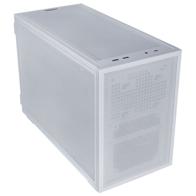 Caixa Micro-ATX Lian Li x Dan Cases B4 Branca image number 1