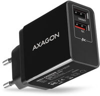 Carregador de parede AXAGON ACU-QS24 5V 1,2A + 1x QC3.0 24W Preto