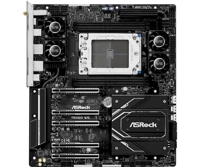 Motherboard ASRock TRX50 WS image number 1