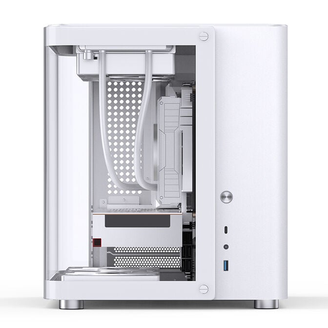 Caixa Micro-ATX Jonsbo TK-1 2.0 Vidro Temperado Branco image number 13