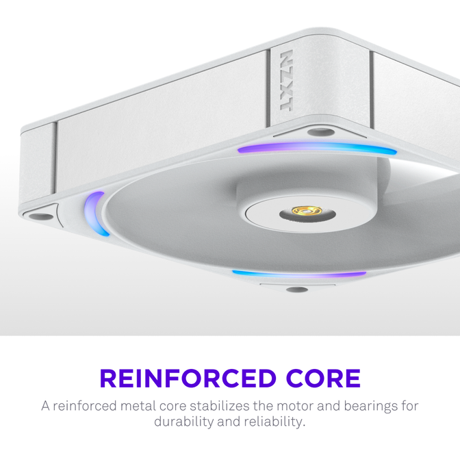 Ventoinha NZXT F140x Perfomance RGB 140mm - Single Pack Brancas image number 14