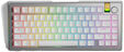 Teclado Mec&acirc;nico Glorious GMMK 3 Pro HE Wireless 75% Prateado - Fox HE Switch (US) image number null