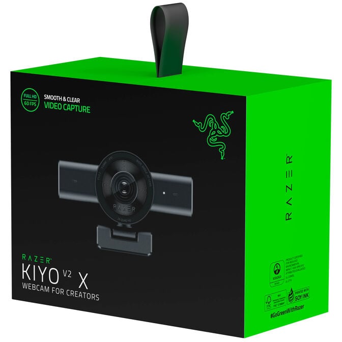 Webcam Razer Kiyo V2 X Preto image number 10