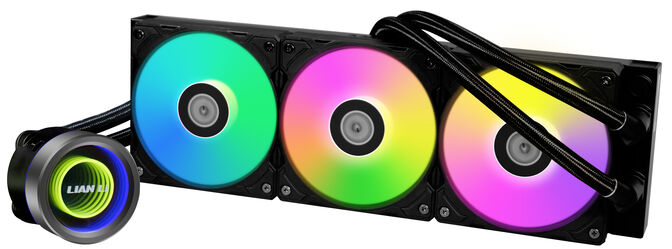 Water Cooler CPU AIO Lian Li GALAHAD II Trinity ARGB Preto - 360mm image number 2