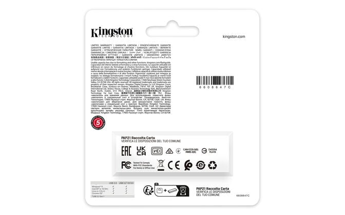 Pen Kingston DataTraveler Exodia G2 128GB USB3.2 Gen 1 image number 5