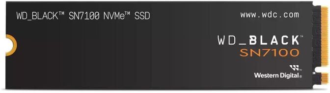 Disco SSD Western Digital Black SN7100 500GB Gen4 M.2 NVMe (6800/5800MB/s) image number 1
