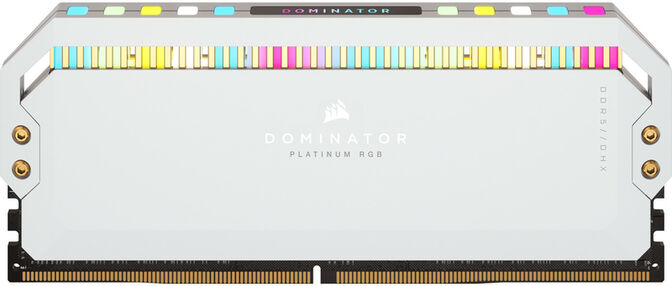 Corsair Kit 32GB (2 x 16GB) DDR5 5600MHz Dominator Platinum RGB White CL36 image number 4