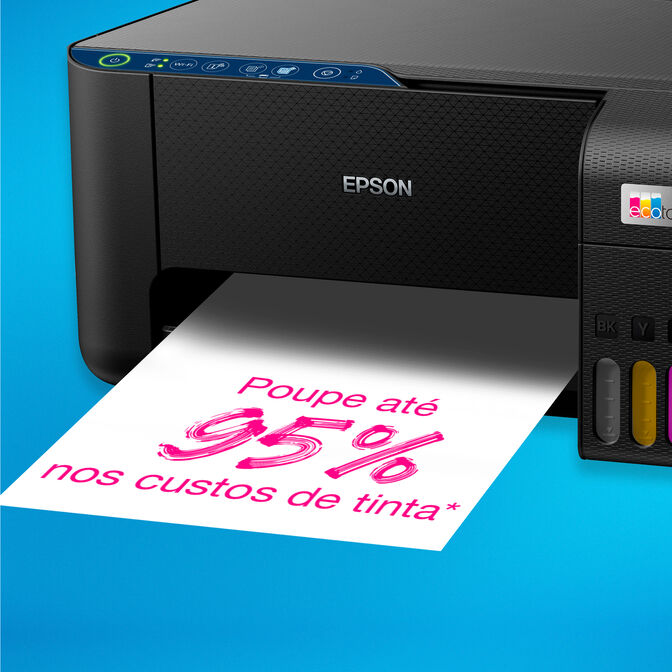 Impressora Multifun&ccedil;&otilde;es a Jato de Tinta Epson EcoTank ET-2861 WiFi image number 11