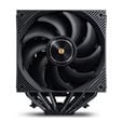Cooler CPU Jonsbo CC90 Dual Tower com Display Preto - 2x 130mm image number null