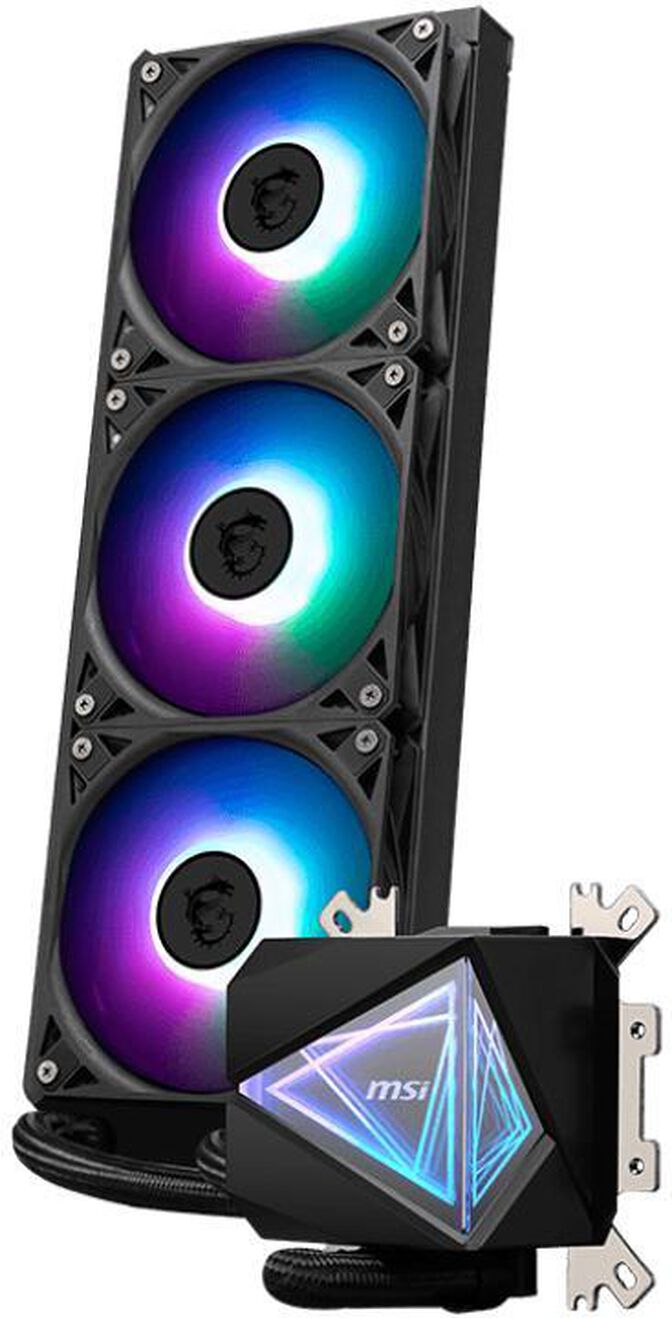 Water Cooler CPU MSI MAG CORELIQUID I360 ARGB Preto image number 3