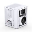 Caixa Micro-ATX Jonsbo TK-1 2.0 Vidro Temperado Branco image number null