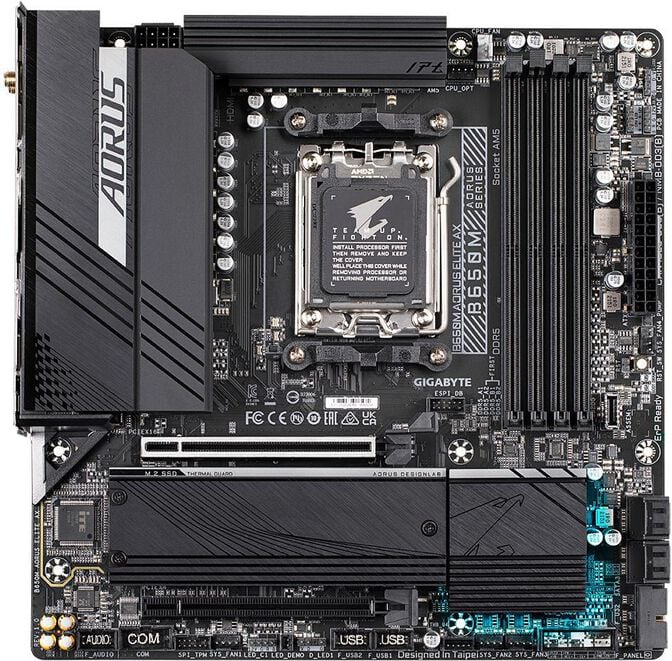 Motherboard Gigabyte B650M Aorus Elite AX image number 1