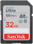 Cart&atilde;o SanDisk Ultra SHDC/SDXC UHS-I C10 U1 32GB image number null