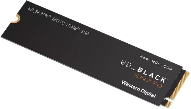 SSD Western Digital Black SN770 500GB Gen4 M.2 NVMe (5150/4850MB/s) image number 2