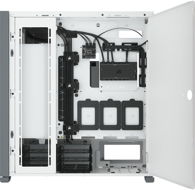 Caixa E-ATX Corsair iCUE 7000X Airflow RGB Smart Branco Vidro Temperado image number 5